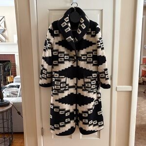 TASHA POLIZZI BECKET BLANKET COAT XL